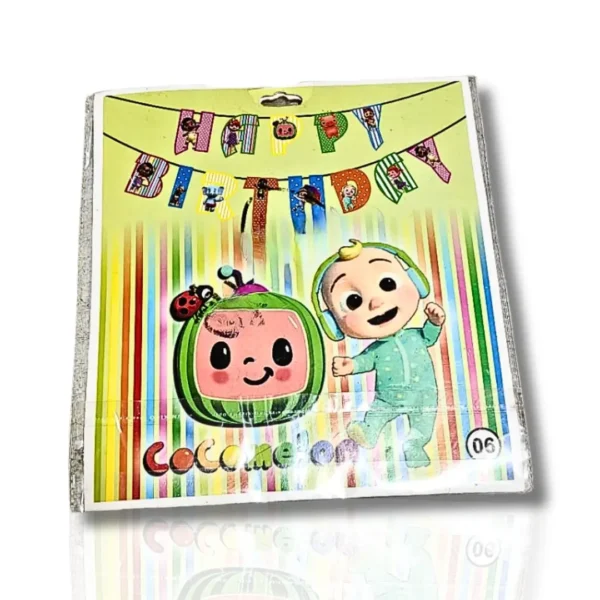 Cocomelon Birthday Banner- Sadhya mart
