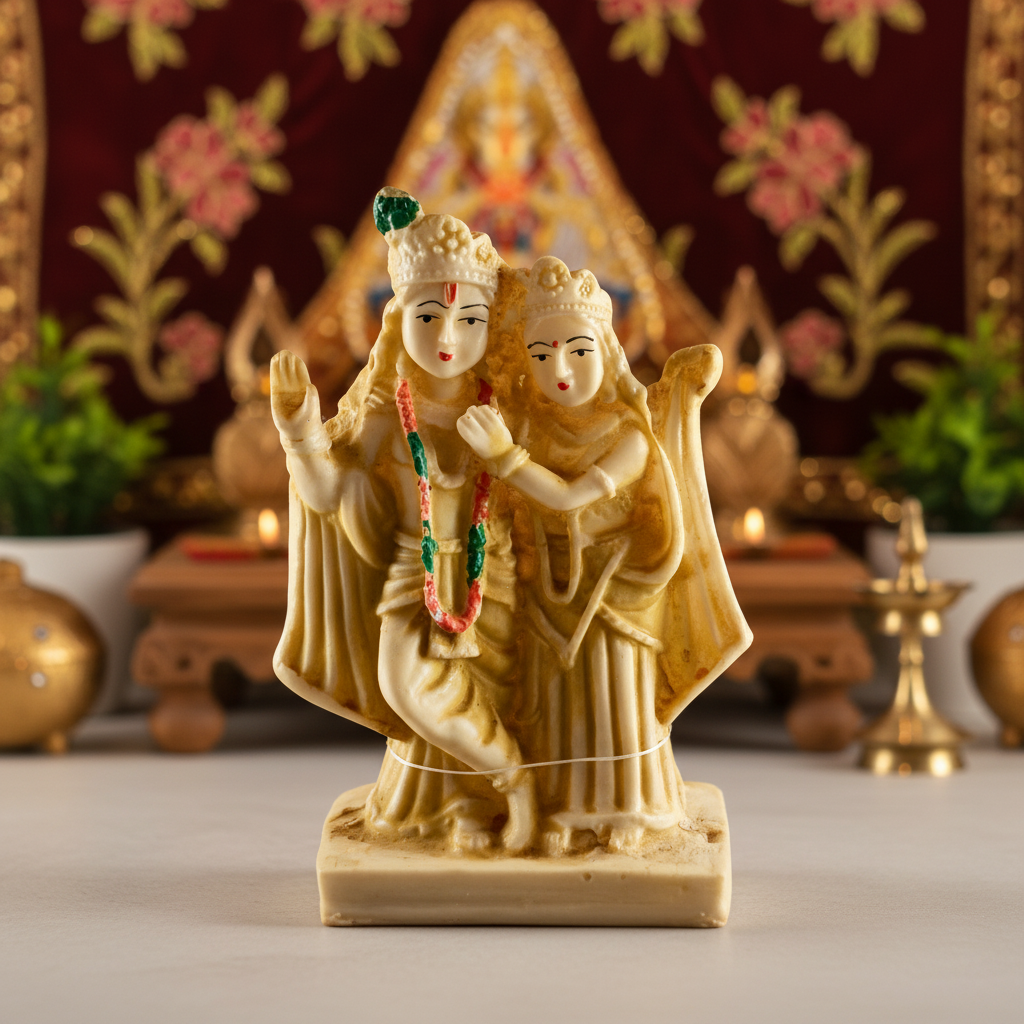 Blessed Radha Krishan Idol- Saadhya Mart (6)