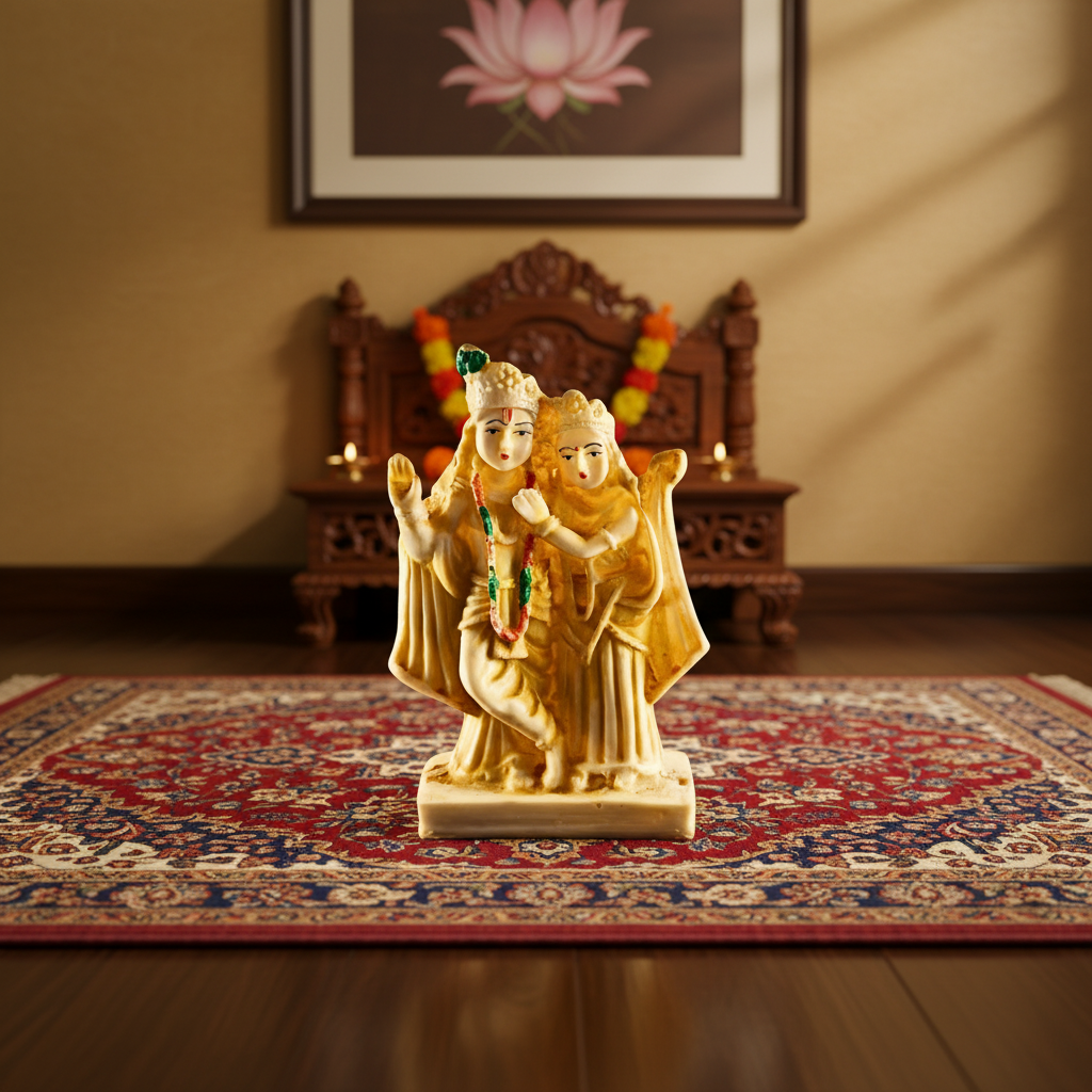 Blessed Radha Krishan Idol- Saadhya Mart (9)