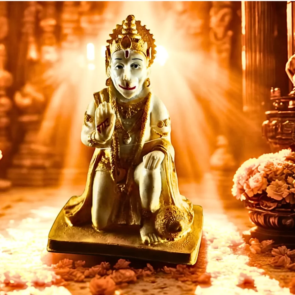 Blessing Lord Hanuman Statue for Home Temple- Saadhya Mart (7)