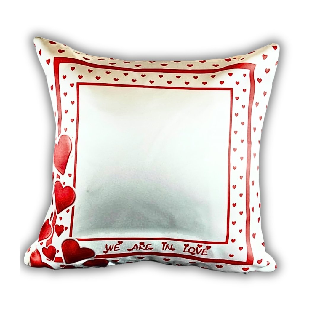 Customized I Love You for All That Photo Cushion- Saadhya Mart Front View