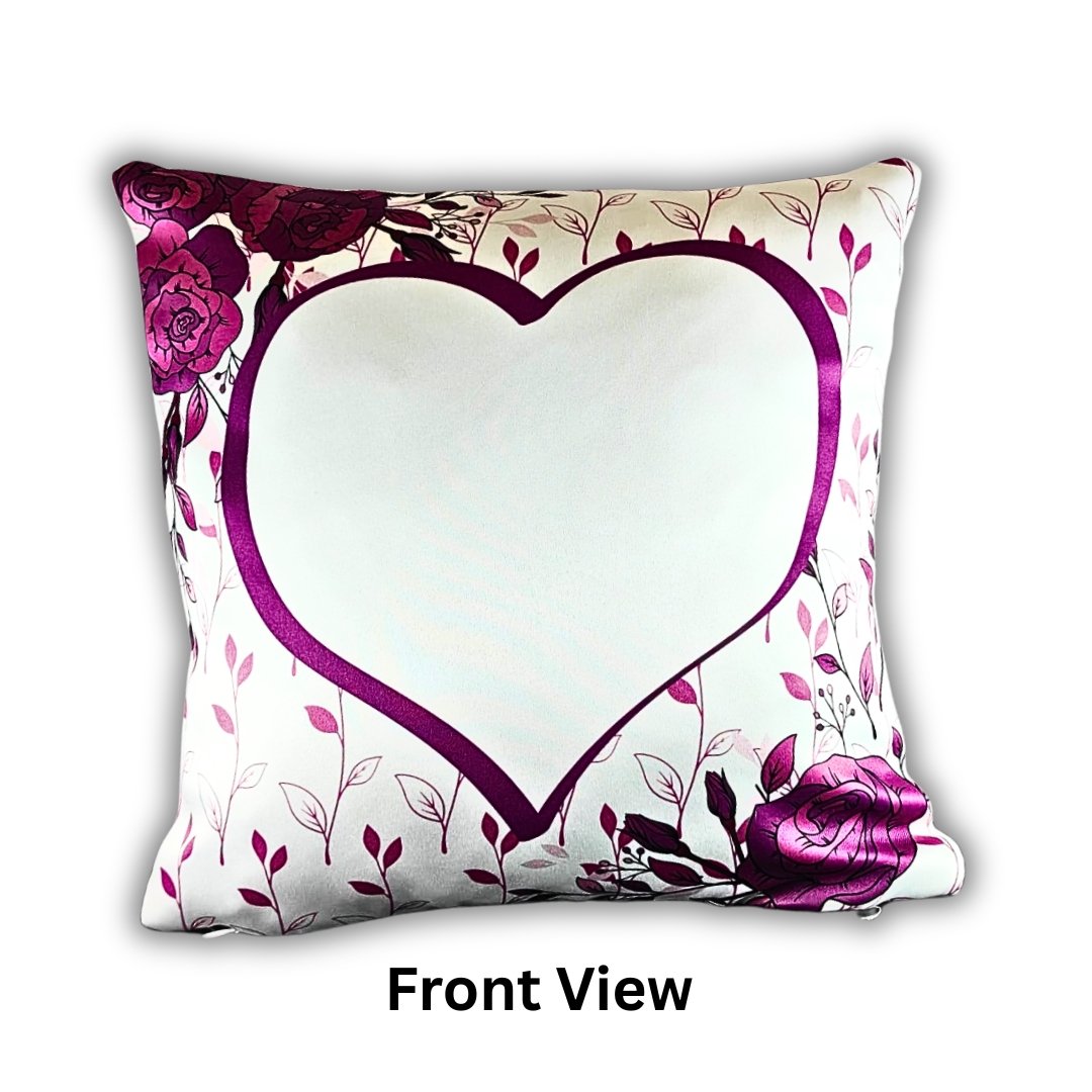 Customized Photo Cushion I Love You- Saadhya Mart Front View