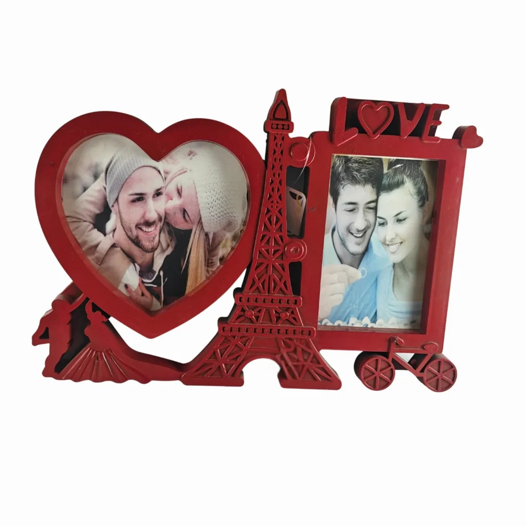 Eiffel Tower Love Photo Frame Red- Saadhya Mart (3)