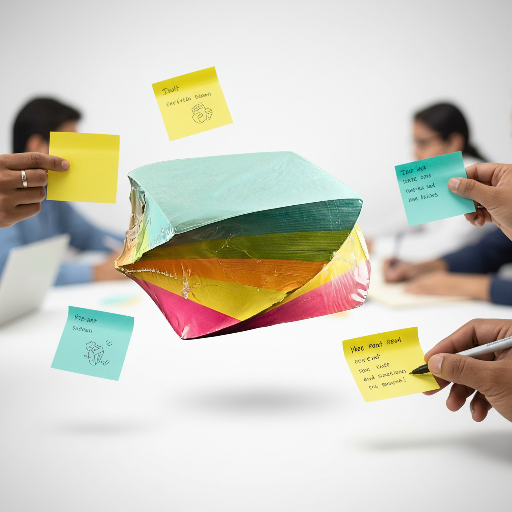 Rainbow Sticky Notes 3x3 Inch- Saadhya Mart (4)