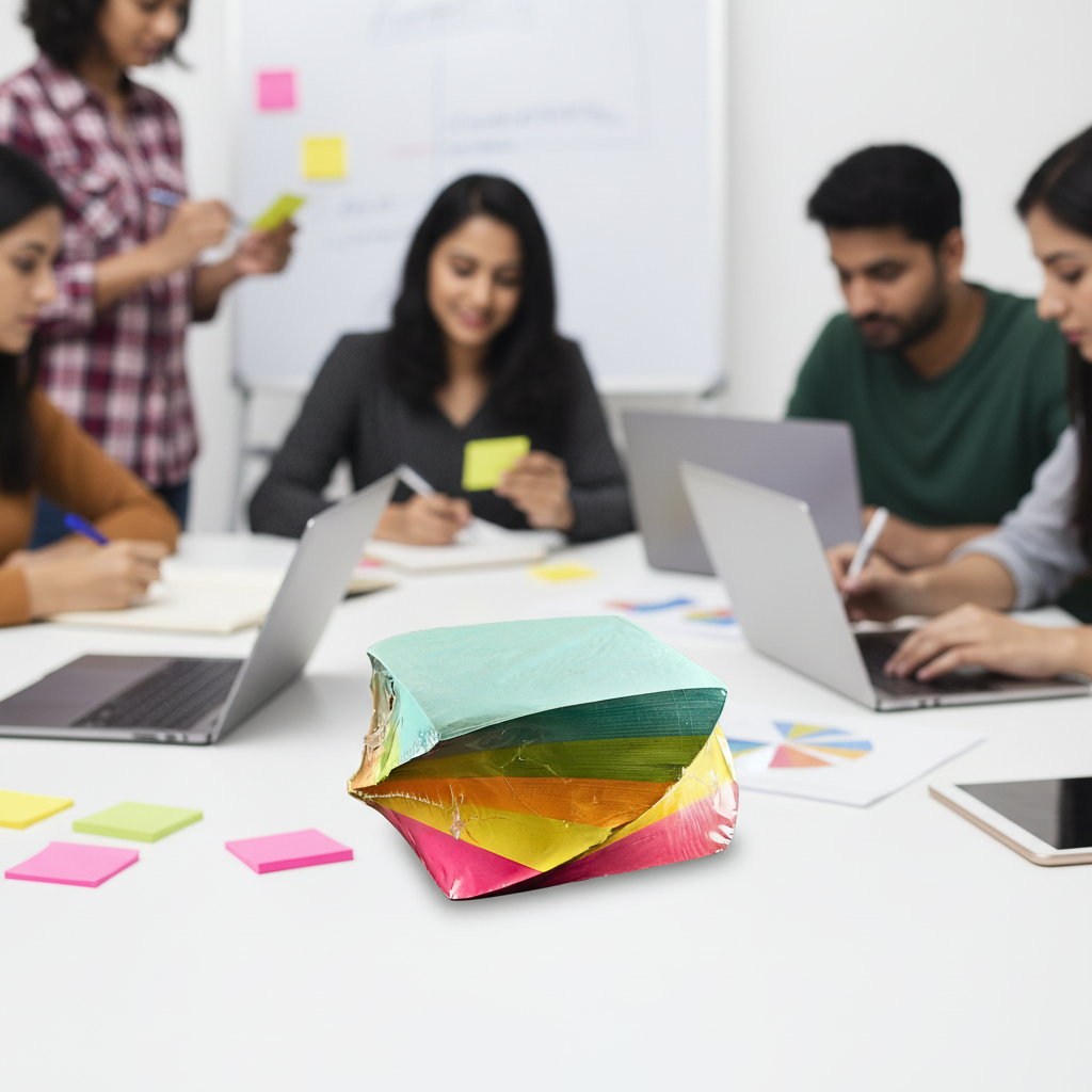 Rainbow Sticky Notes 3x3 Inch- Saadhya Mart (5)