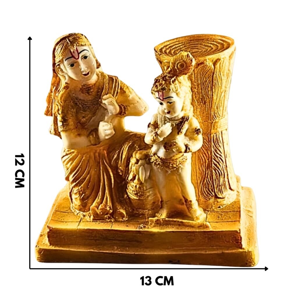 Yashoda Krishna Idol- Saadhya Mart Size View