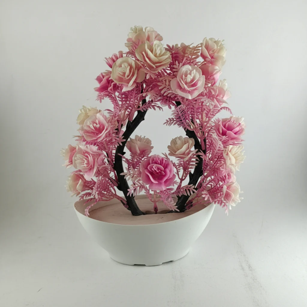 Artificial Pink Flower Plant