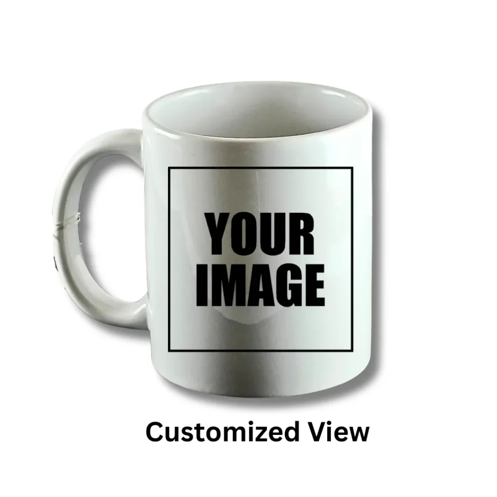 Customized Ceramic Mug- Saadhya Mart Customized View