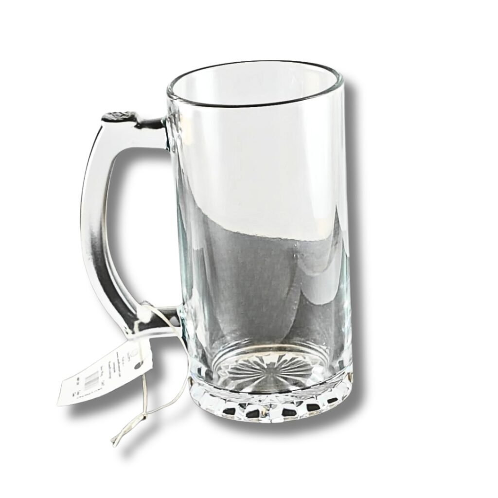 Customized Glass Beer or Milk Mug- Saadhya Mart Main