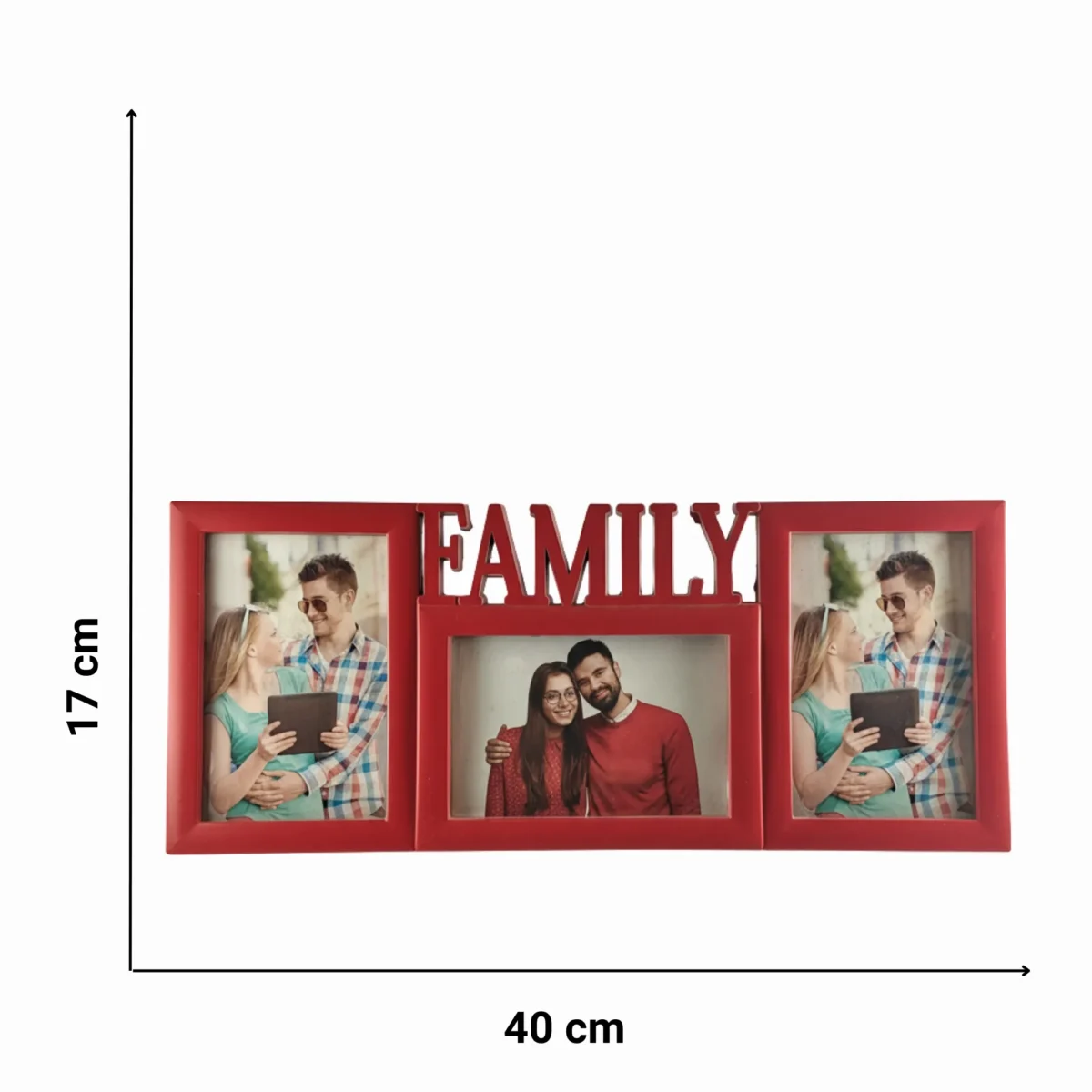 Family Multi Photo Frame- Saadhya Mart Size View