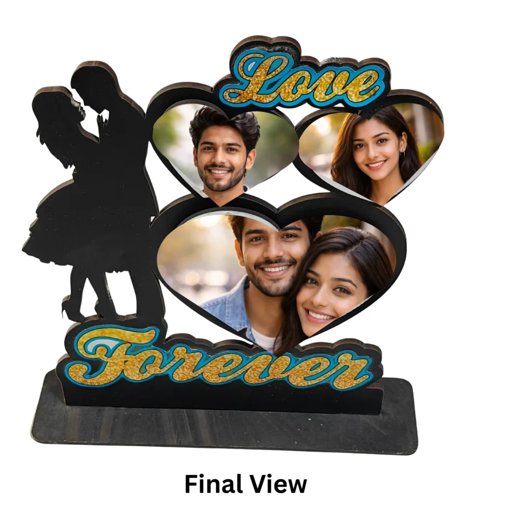 Forever in Love Personalised Couple Frame (5)