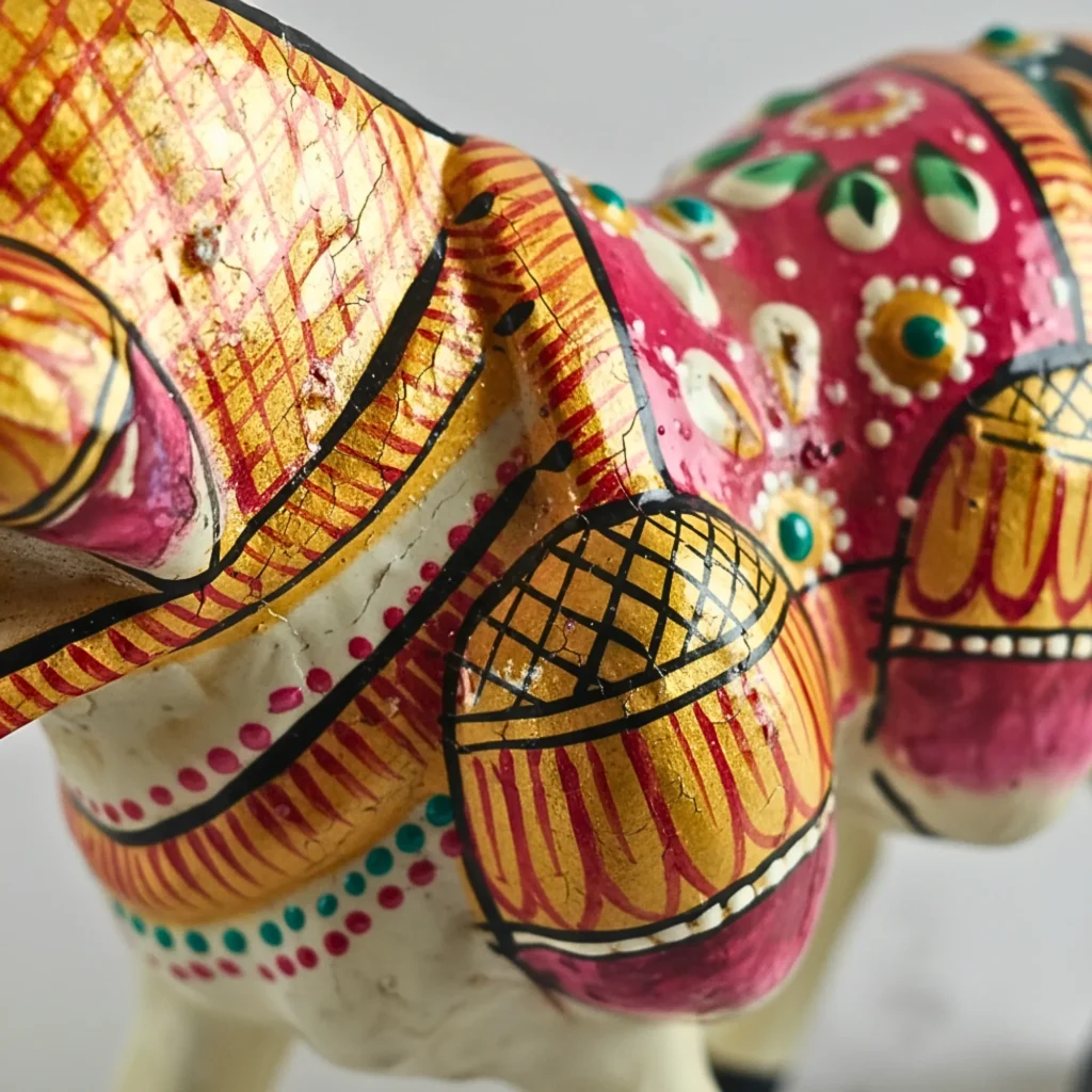 Handcrafted Decorative Horse Pair Showpiece – 10 cm - Saadhya Mart (2)