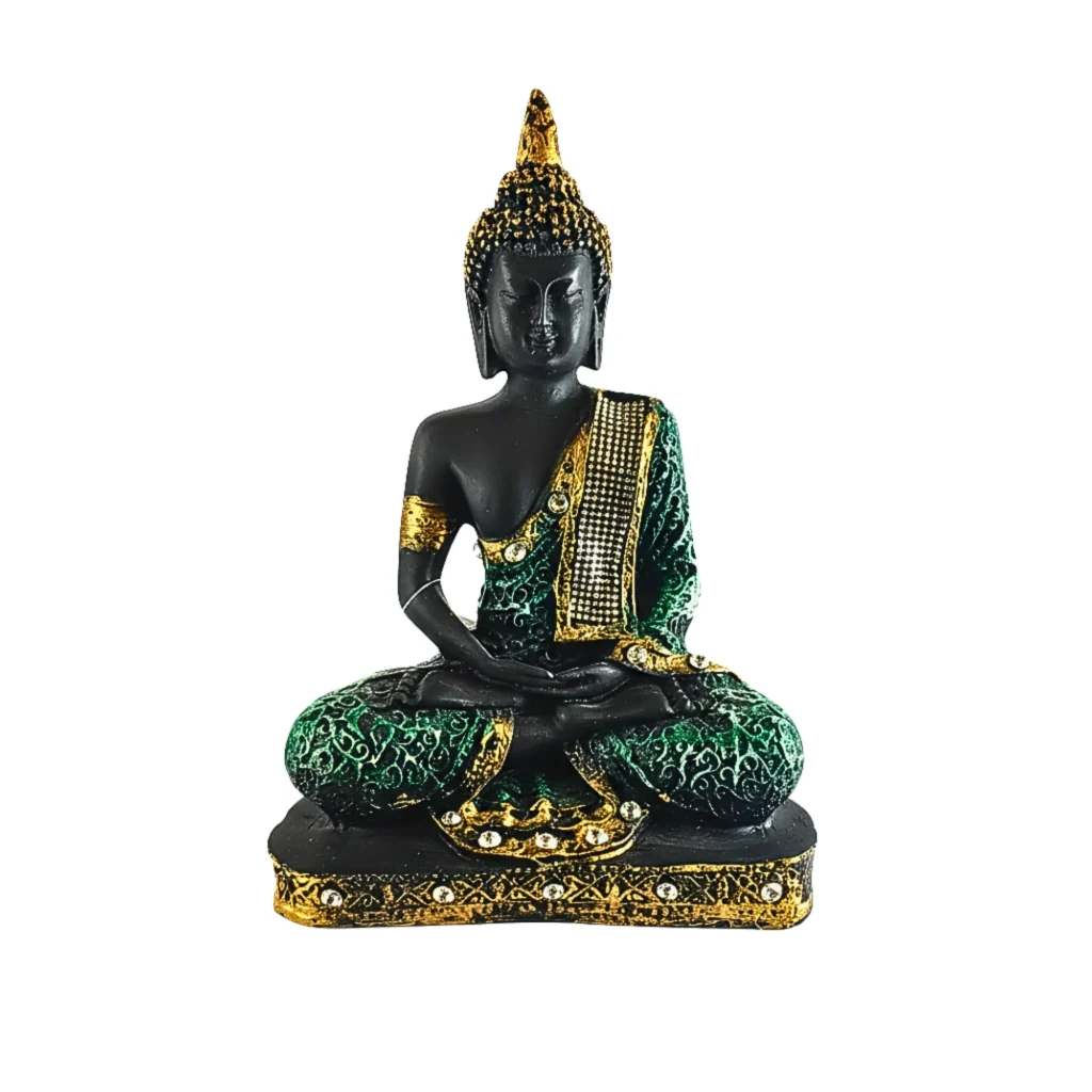 Meditating Buddha Idol for Home Decor- Saadhya Mart Bottom View