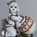 White Makhan Chor Idol- Saadhya Mart - Bottom VIew