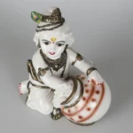 White Makhan Chor Idol- Saadhya Mart Top View