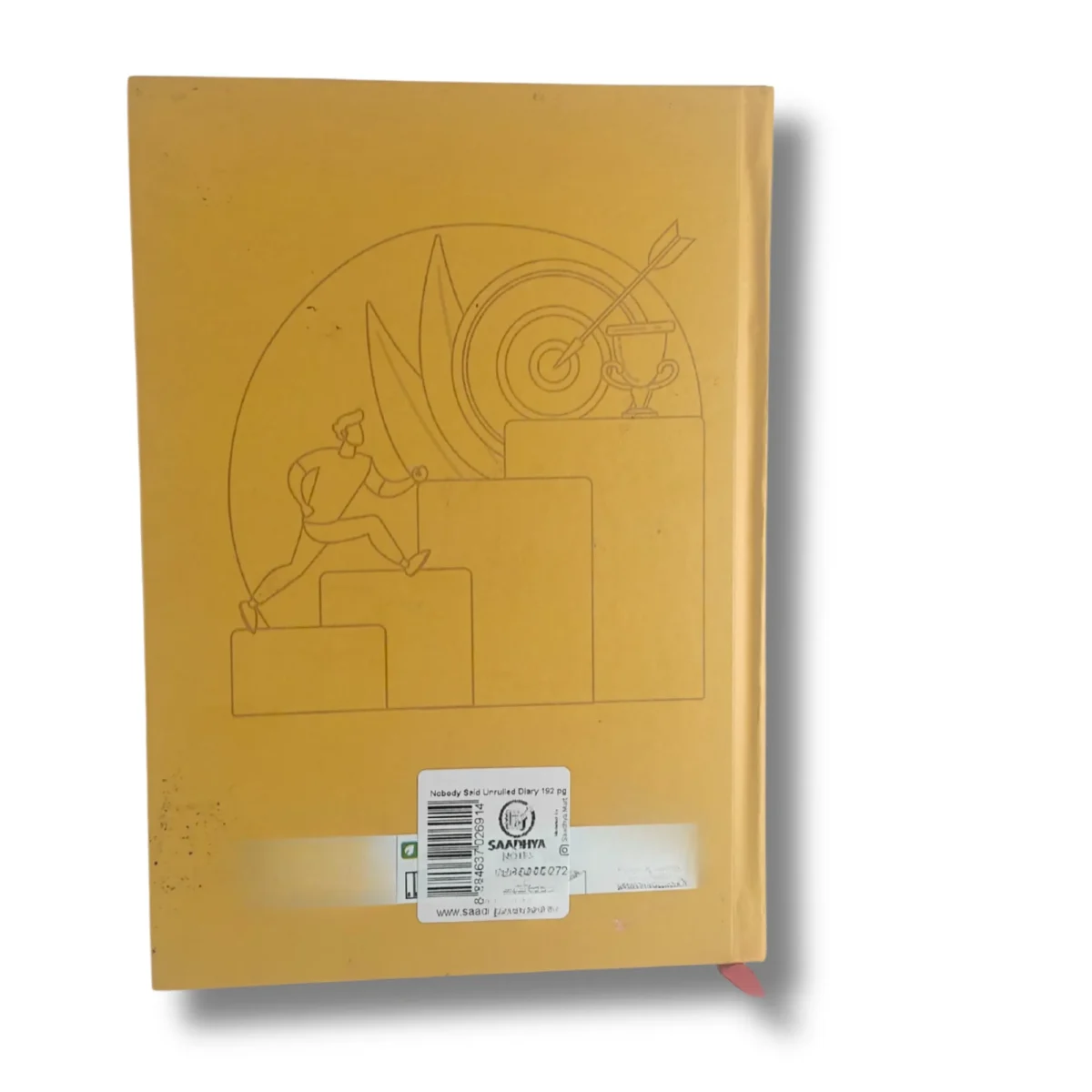 Nobody Said It Was Easy – Unruled Diary- Saadhya Mart (1)